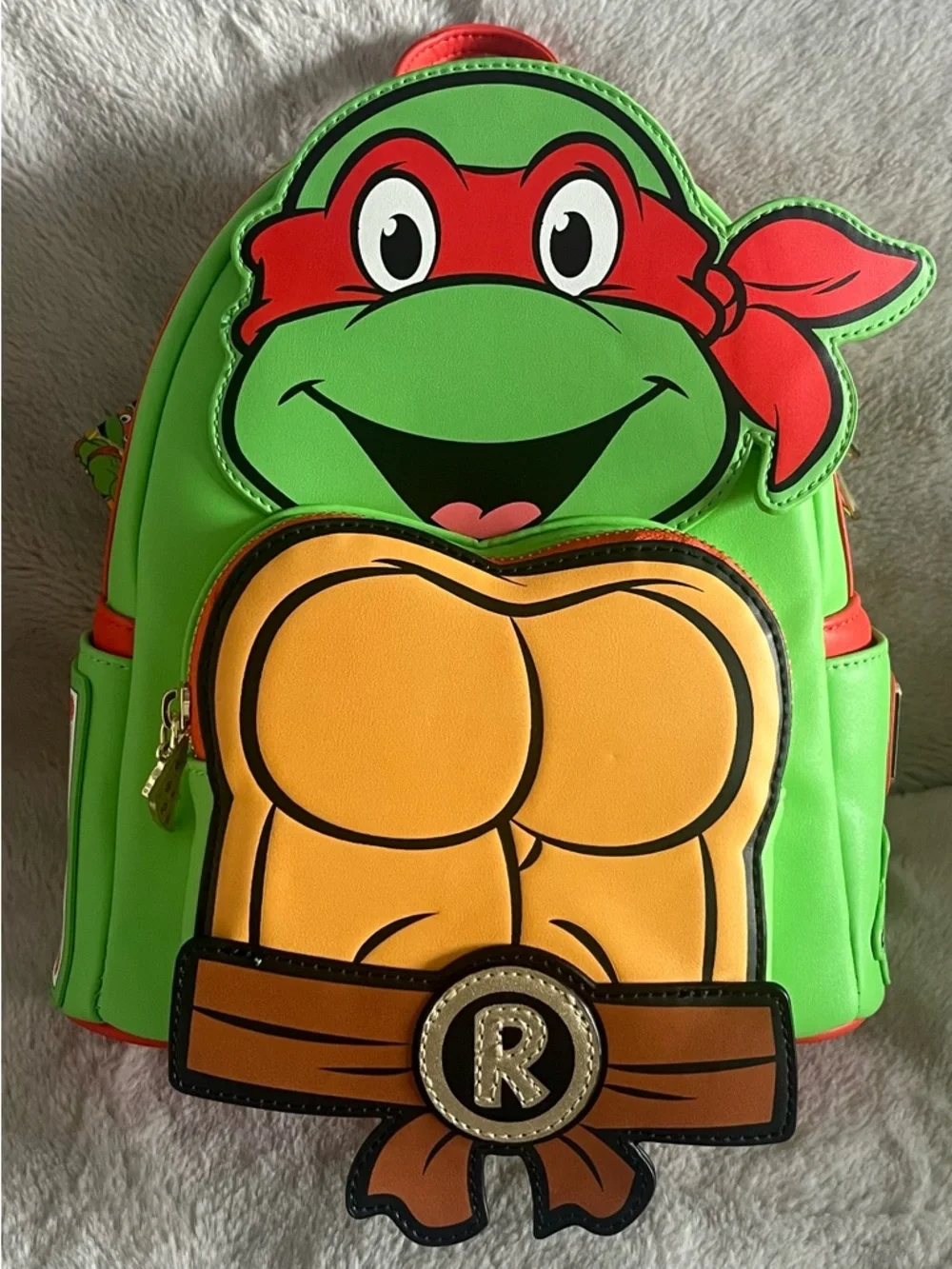 Loungefly Nickelodeon TMNT Raphael Backpack - Picture 1 of 5
